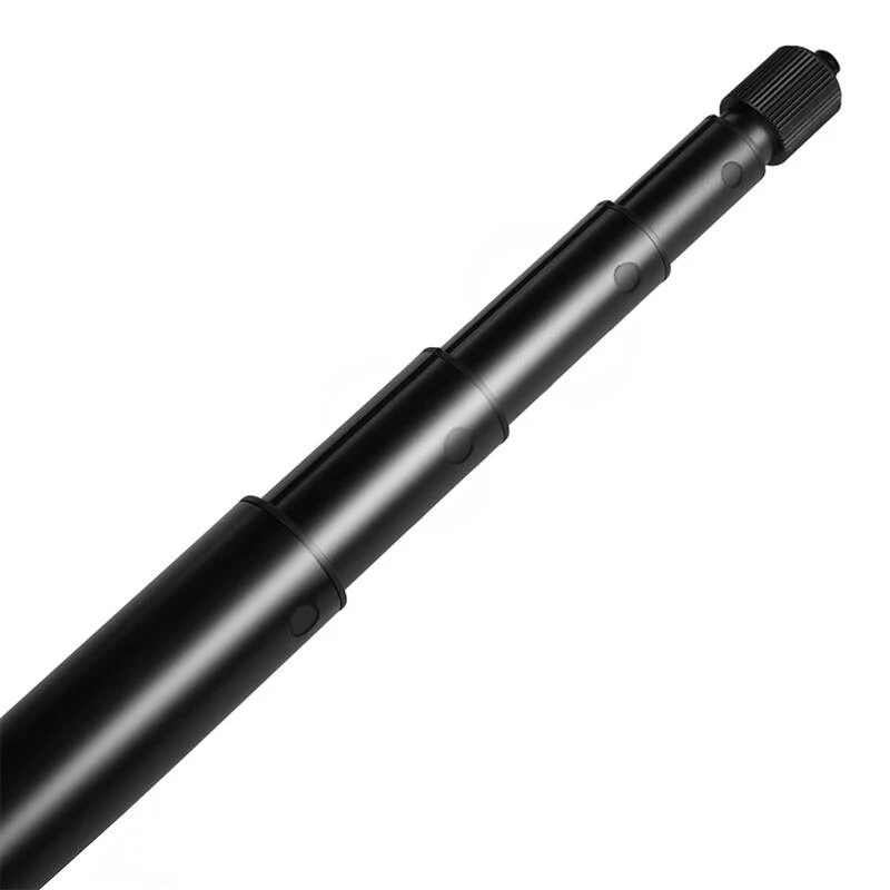 Palo selfie metálico Puluz PU641B para Insta360 One RS/X2/X3/X4, 2 m, negro