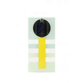 NeXtime Reloj de pared 2855gn Bold Stripes, 19 x 38 cm, pared, verde