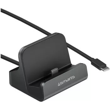 Base de carga 4smarts VoltDock USB-C 60W gris (541426)