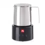 Calientaleches y espumador de leche Illy 23760 negro acero inoxidable 250ml