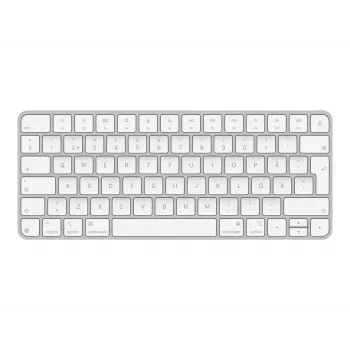Apple Magic teclado Bluetooth inalámbrico compacto, blanco, distribución inglés/sueco (MXCL3S/A)
