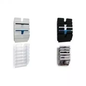 Expositor de folletos Durable FLEXIPLUS 6 compartimentos Blanco