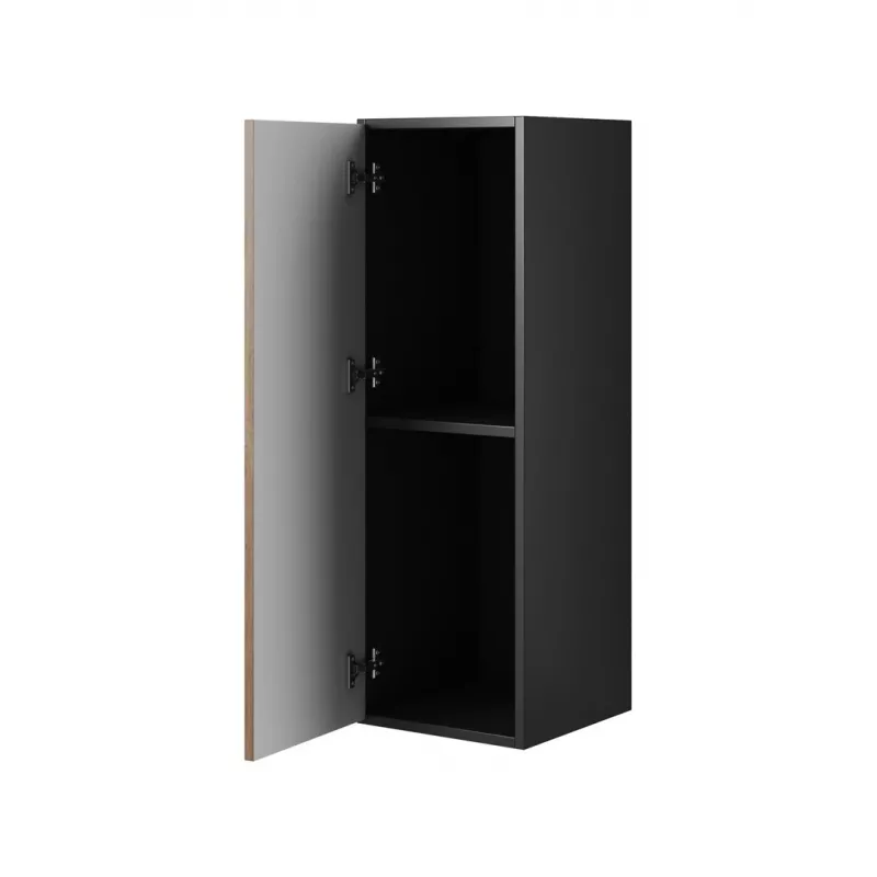 Conjunto de muebles de salón Cama ROCO 2 (2xRO1 + 4xRO3) blanco/blanco/negro