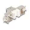 DeLOCK módulo Keystone 88120 plano RJ-45 gris 10 uds.