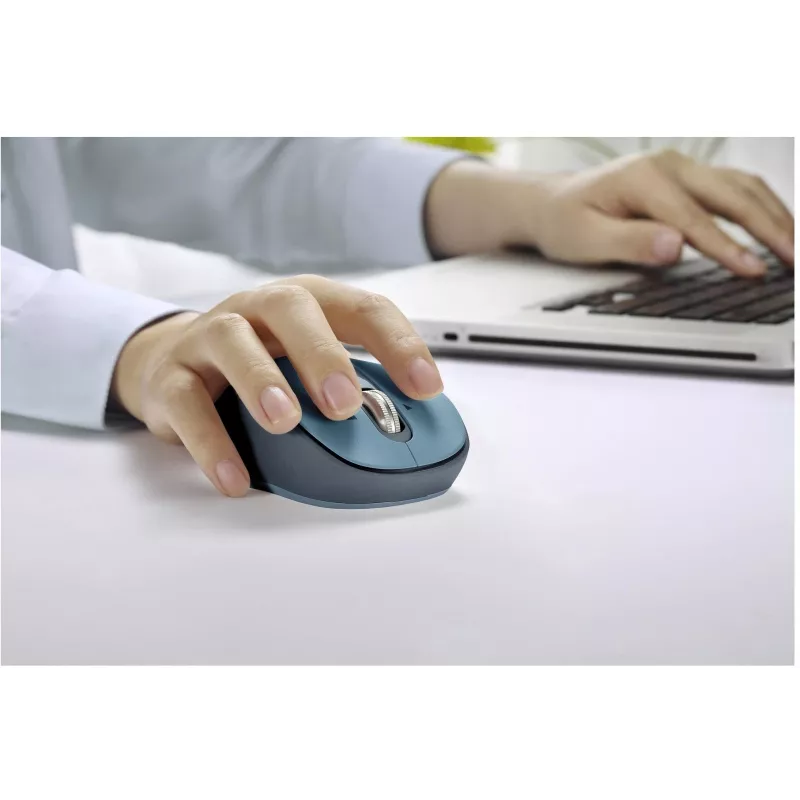 Ratón inalámbrico YENKEE YMS2010BE de doble modo ergonómico, receptor USB 2,4 GHz + Bluetooth 5.1, DPI de 4 niveles 1000–3200, 6 botones