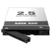 Bahía externa para disco duro para serie IcyBox MB038 – modelo MB038TP-B, negro, compatible con MB038