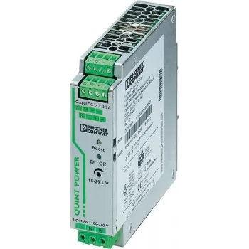 Fuente de alimentación Phoenix QUINT-PS/1AC/24DC/3.5 84 W verde - gris (2866747)