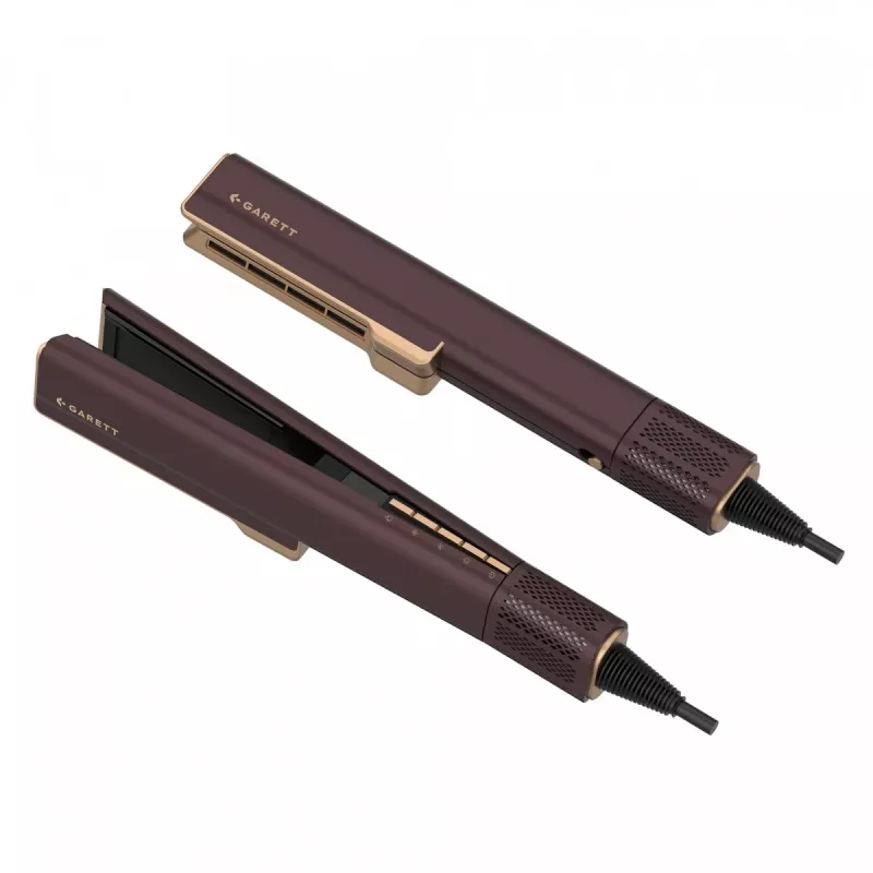 Garett Beauty AeroGlow alisador / styler de aire, marrón