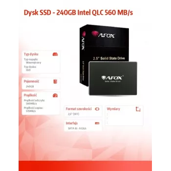 SSD Afox 240GB QLC