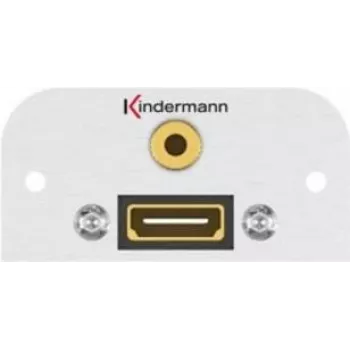 Módulo de enchufe HDMI + 3,5 mm Kindermann 7441000589
