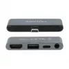 Base de acoplamiento para tablet Apple DeLOCK Mini Docking Station 4K 60 Hz