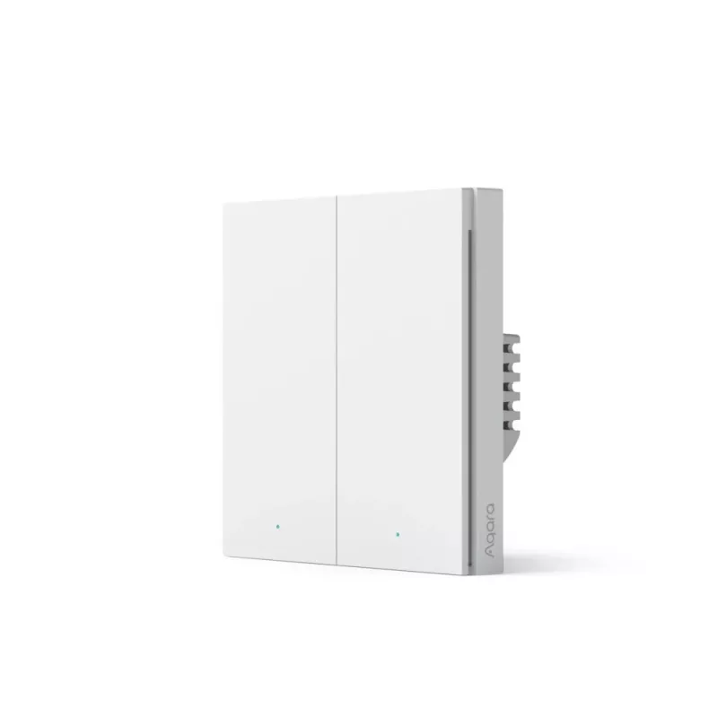 Interruptor de pared AQARA Smart Home H1, con neutro, bipolar (WS-EUK04)