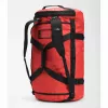 Bolsa de viaje The North Face Base Camp Duffel L 95 L poliéster negro, rojo
