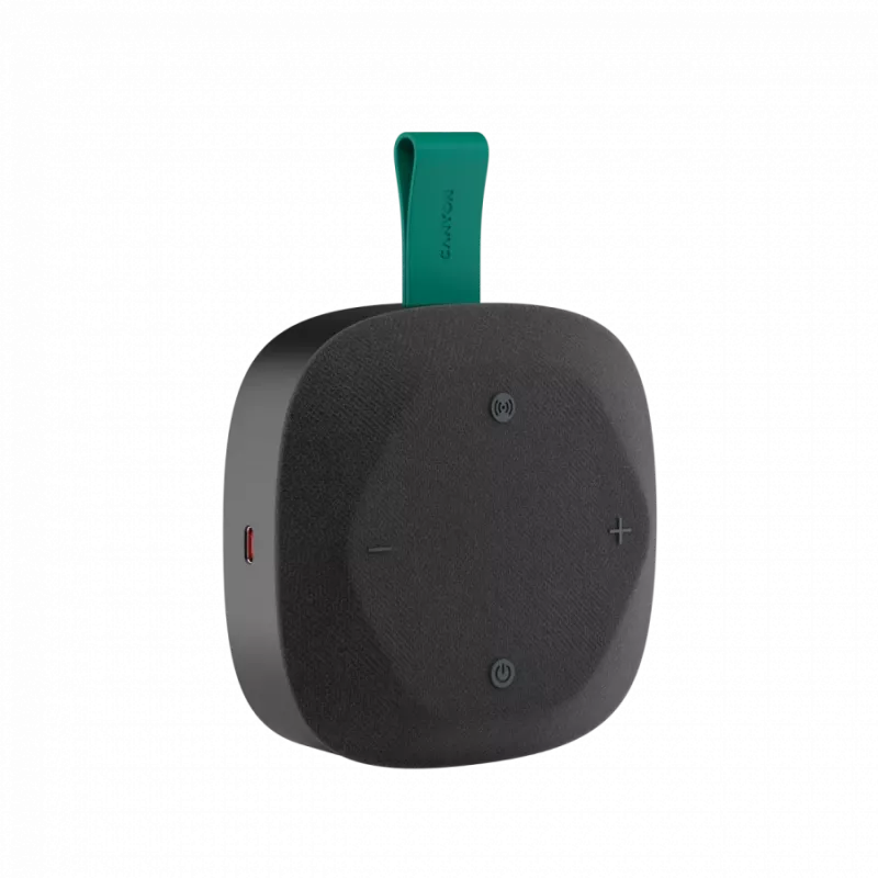 Altavoz portátil CANYON HEXAGON 10 TWS 8W negro verde