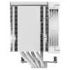 Disipador de aire para procesador DeepCool AK500 G2 WH, ventilador de 120 mm, presión de aire máx. 3,33 mmH2O, 117×129×159 mm, blanco