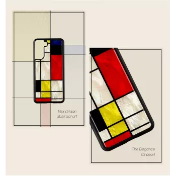 Funda protectora iKins para Samsung Galaxy S21+ — Modrian negra