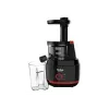 Tefal Juiceo ZC150838 licuadora de prensado lento, 150 W, depósito de pulpa de 0,8 l, negro/rojo