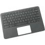 HP L92224-031 Pieza de repuesto para portátil parte inferior de la carcasa + teclado