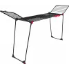 Tendedero VILEDA Infinity Flex Ultimate Telescópico — negro, aluminio recubierto, 30 m de superficie de secado, plegable, ruedas