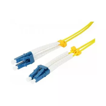Synergy 21 Cable de parcheo de fibra óptica de 2 fibras 3mtr.LC-LC 9/125um OS2 AD 2mm funda flexible de protección contra dobleces - Fibra monomodo - 3 m