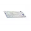 Teclado Logitech G PRO X TKL Gaming RF inalámbrico + Bluetooth QWERTY US International blanco