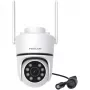Cámara de vigilancia IP Foscam PD5 Blanco 1080p inalámbrica con visión nocturna