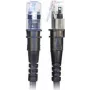 Patchsee TP-6A-U/16 Cable de red Ethernet Negro