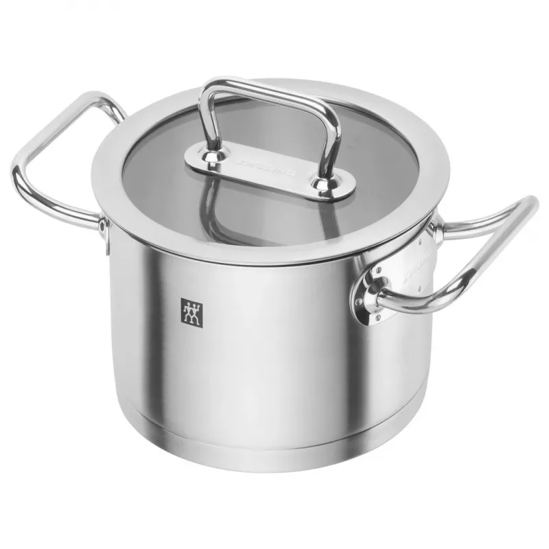 Zwilling Pro 65120-005-0 batería de cocina, 5 piezas, acero inoxidable, plateada
