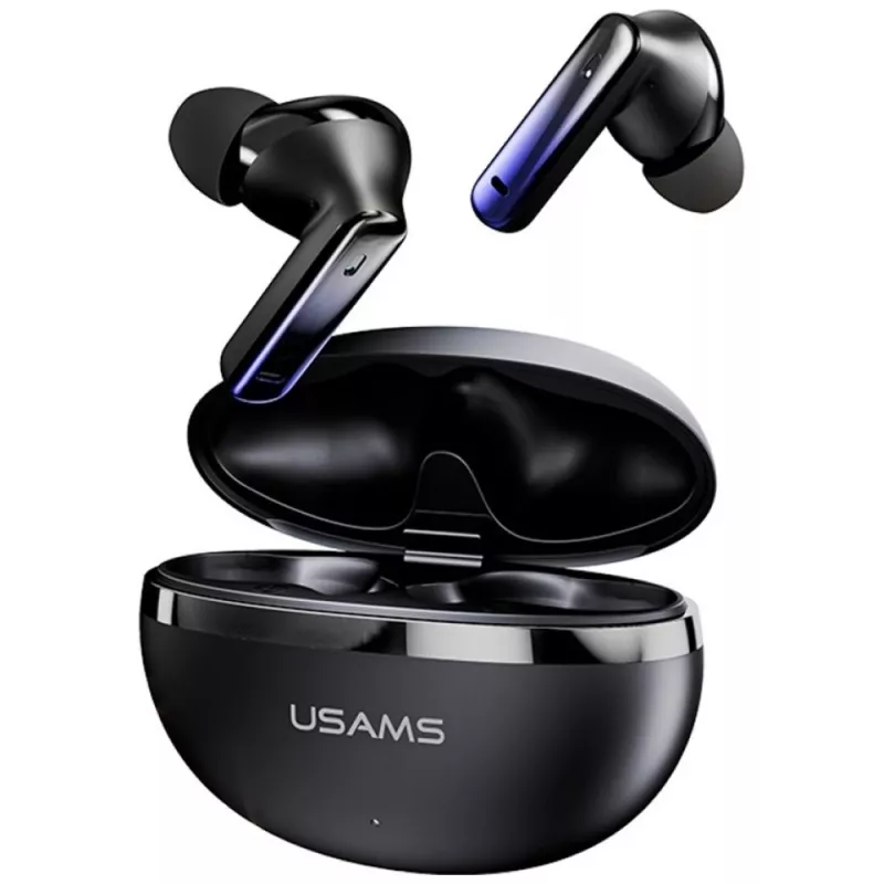Auriculares Bluetooth Usams TWS E02 ANC+ENC negros