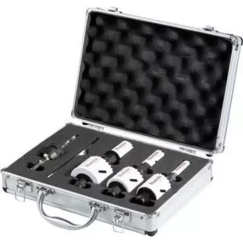 Makita E-12304 EZYCHANGE Set de sierras de corona, 7 uds.
