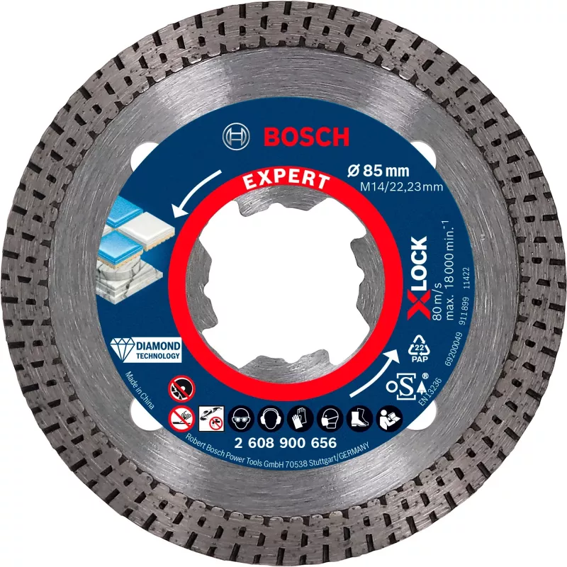 Disco de sierra Bosch Expert HardCeramic X-LOCK 8,5 cm 1 ud.