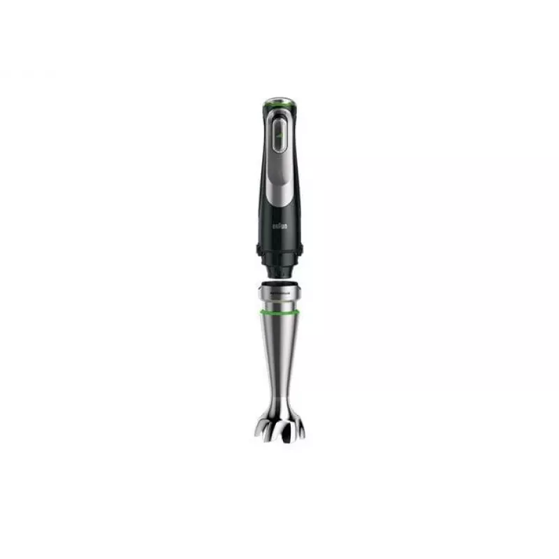 Batidora de mano Braun MultiQuick 9 MQ9138XI 0,6 L 1200 W negra, acero inoxidable