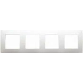 Legrand 665004 marco embellecedor/tapa de interruptor blanco