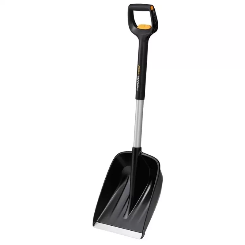 Pala para nieve con mango telescópico Fiskars X-SERIES