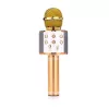 Micrófono MANTA MIC10-G oro cardioide portátil — condensador cardioide, diseño de mano