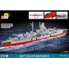 Set de construcción Cobi acorazado Bismarck modelo, 590 piezas