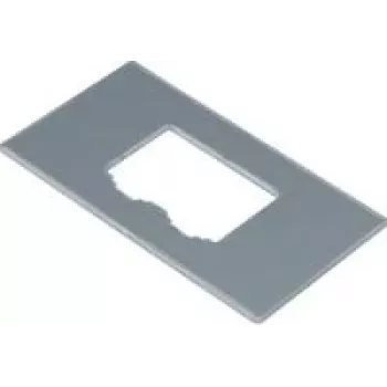 HAGER GTVDM032 Placa de montaje datos 2 tomas RJ45 19,5x14,85 (GTVDM032)