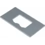 HAGER GTVDM032 Placa de montaje datos 2 tomas RJ45 19,5x14,85 (GTVDM032)