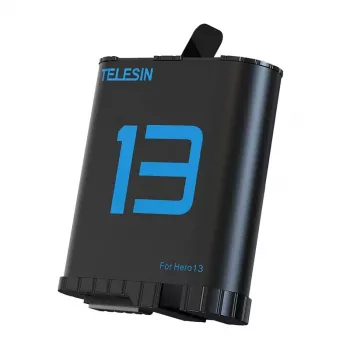 Batería de repuesto Telesin para GoPro Hero 13 — batería de Li-Ion recargable compatible con Hero 13
