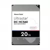 WD Ultrastar DC HC560 - disco duro - 20TB - interno - 3.5 (8,9 cm) - SATA 6Gb/s - 7200 rpm - búfer: 512MB (0F38785)
