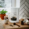 Cafetera de filtro Adler AD 4383w para café molido 1,5 L blanca