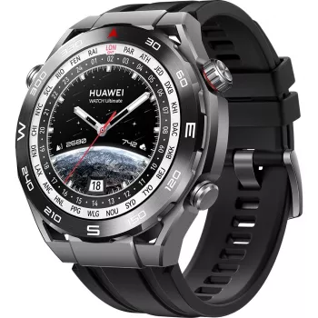 Huawei Watch Ultimate – Smartwatch con correa – caucho nitrilo hidrogenado (HNBR) – circunferencia de muñeca: 140–210 mm – pantalla 3,8 cm (1,5