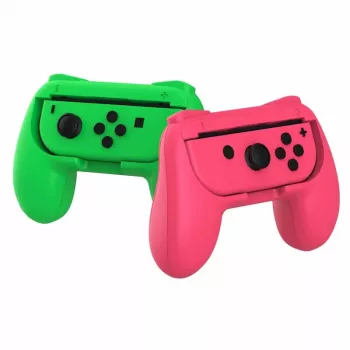 Empuñadura para mando SUBSONIC SA5490-1 rosa/verde para Nintendo Switch