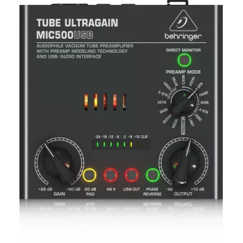 Behringer MIC500USB Preamplificador de audio