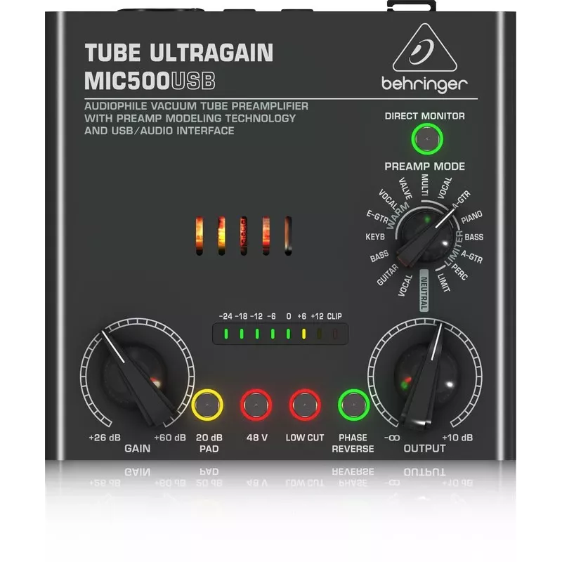 Behringer MIC500USB Preamplificador de audio
