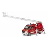 Camión de bomberos BRUDER 02673 rojo blanco plástico ABS 4 años