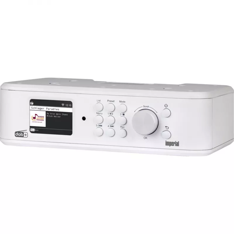 Telestar Imperial Dabman i460 radio por internet digital blanca