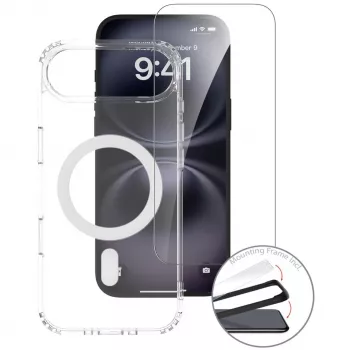 Set de inicio premium 3en1 4smarts para Apple iPhone Air, compatible con MagSafe