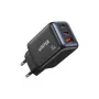 Cargador de pared Unitek GAN 65W con 2x USB-C y 1x USB-A, Power Delivery 3.0