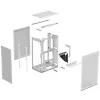 Carcasa Mini-ITX SSUPD Meshlicious Full Mesh PCIE 4.0 Edition - Blanca
